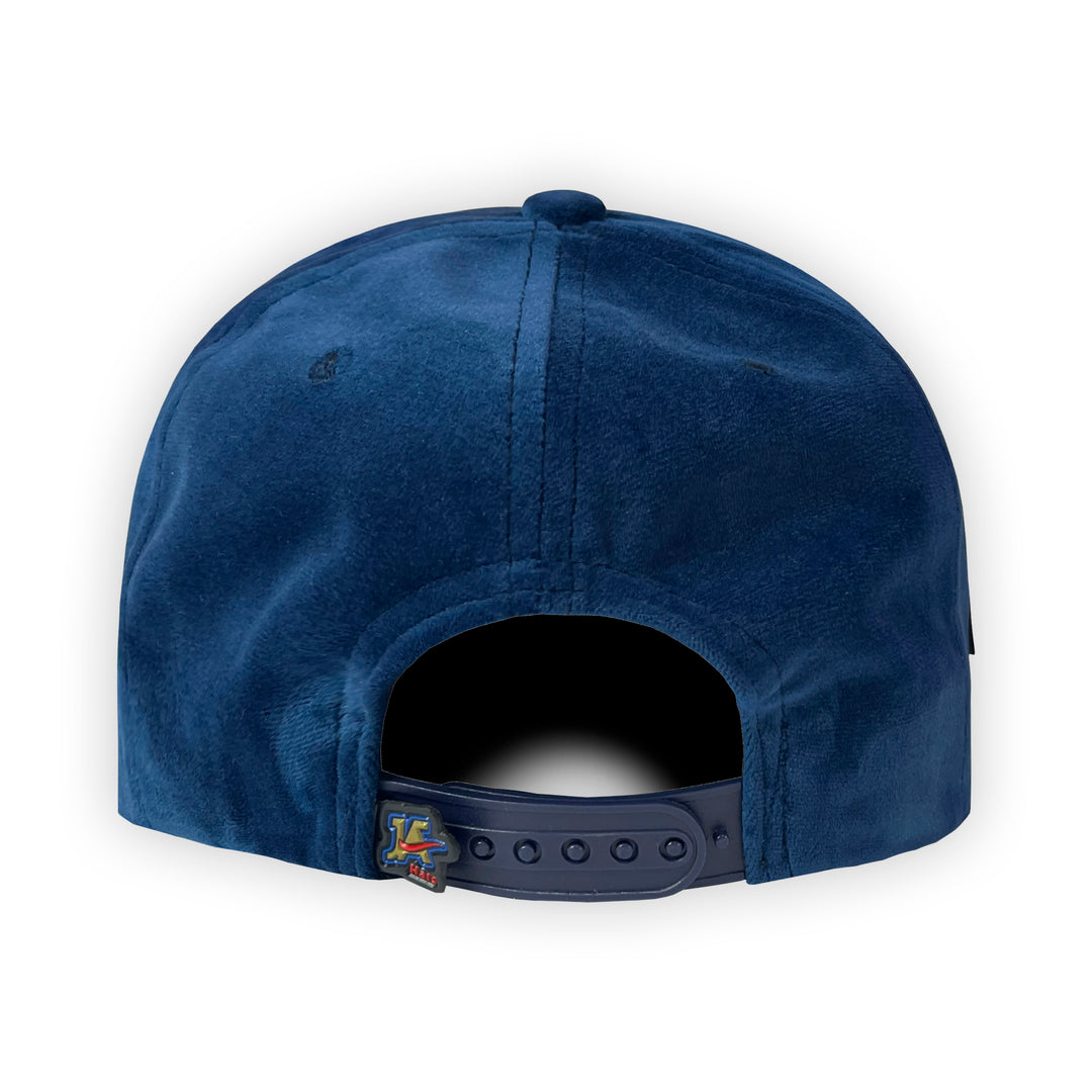 GORRA JA HATS PAPA PITUFO GAMUZA AZUL