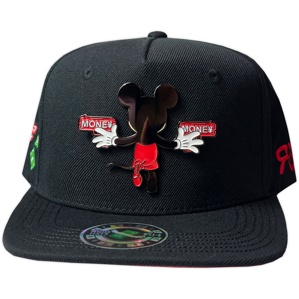 Gorra Rico Hats Mouse Louboutine Black