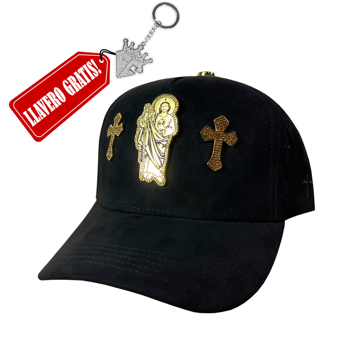 GORRA GC SAN JUDAS CHROME GOLD