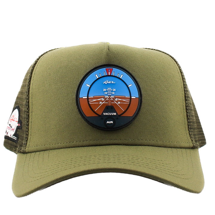 Gorra All In Horizonte Artificial Verde Trucker