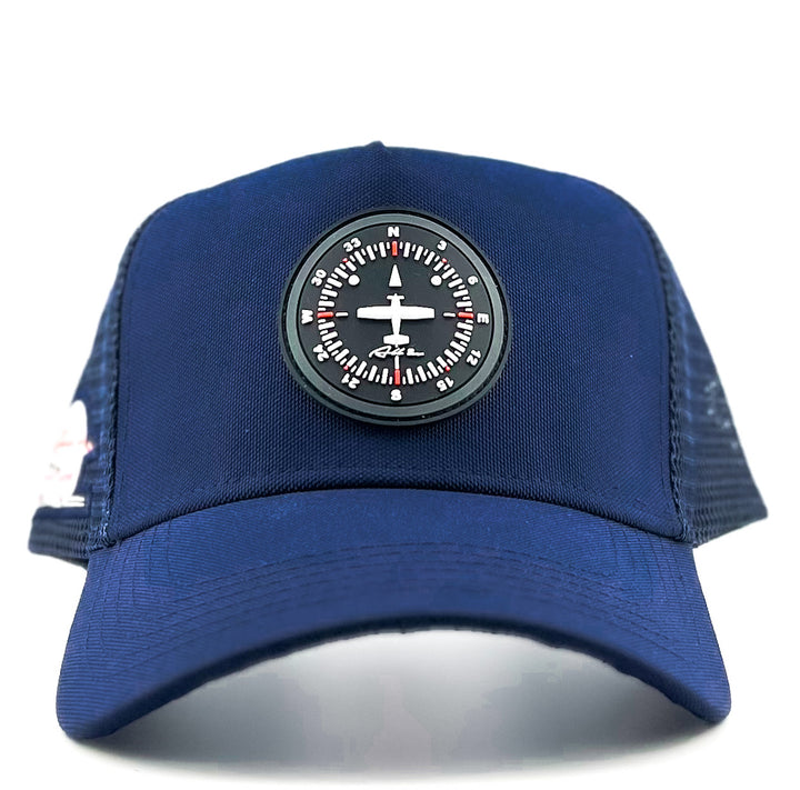 Gorra All In Compass Azul Trucker