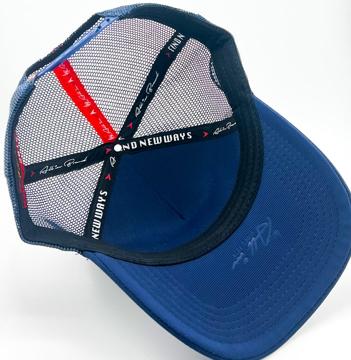 Gorra All In Compass Azul Trucker