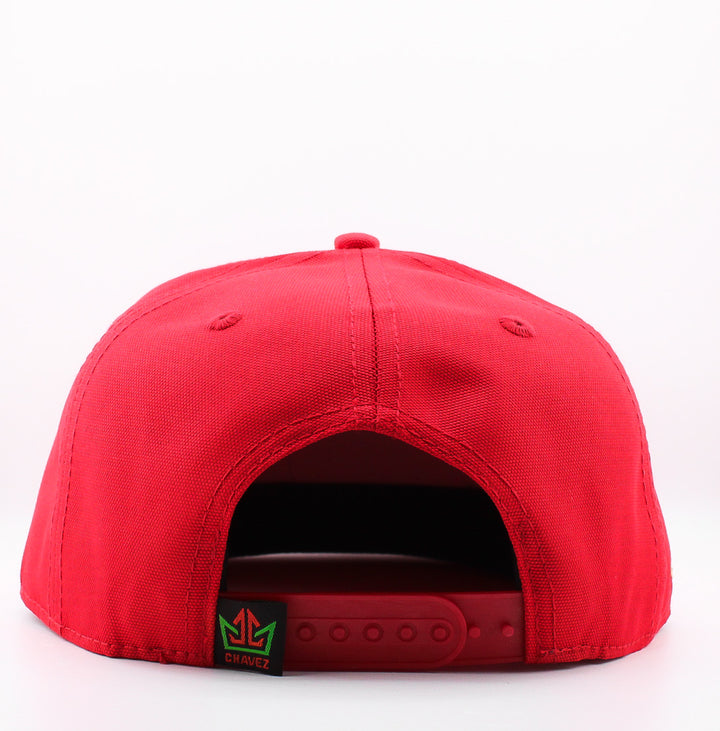 Gorra All In Brand Chibi roja Snap Back