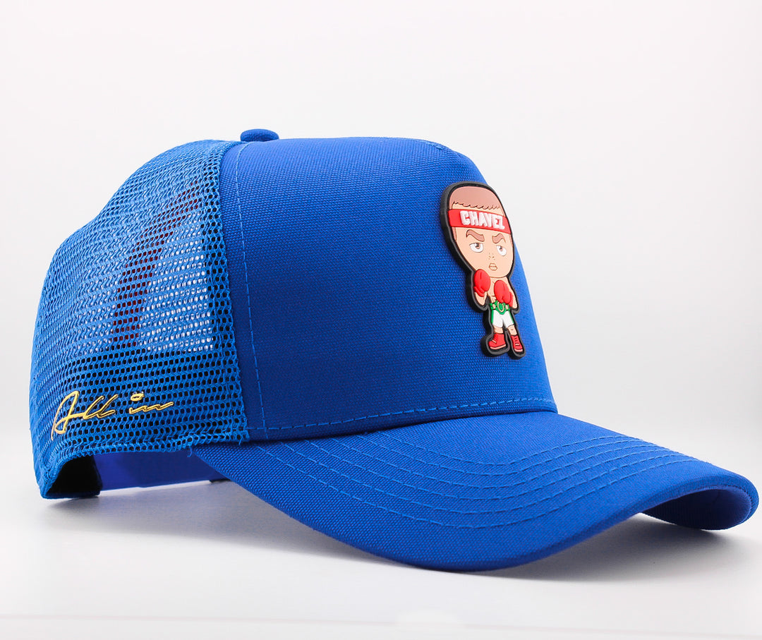 Gorra All In Brand Chibi Azul Trucker