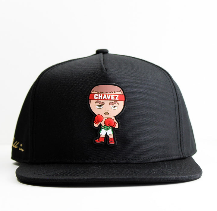 Gorra All In Chavez Chibi negra Snap Back