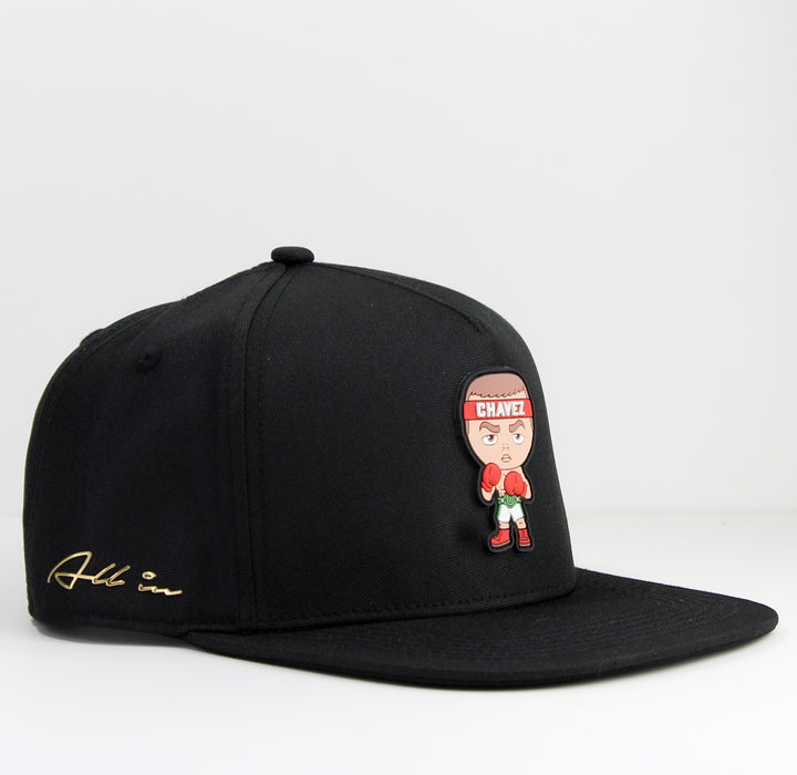 Gorra All In Chavez Chibi negra Snap Back