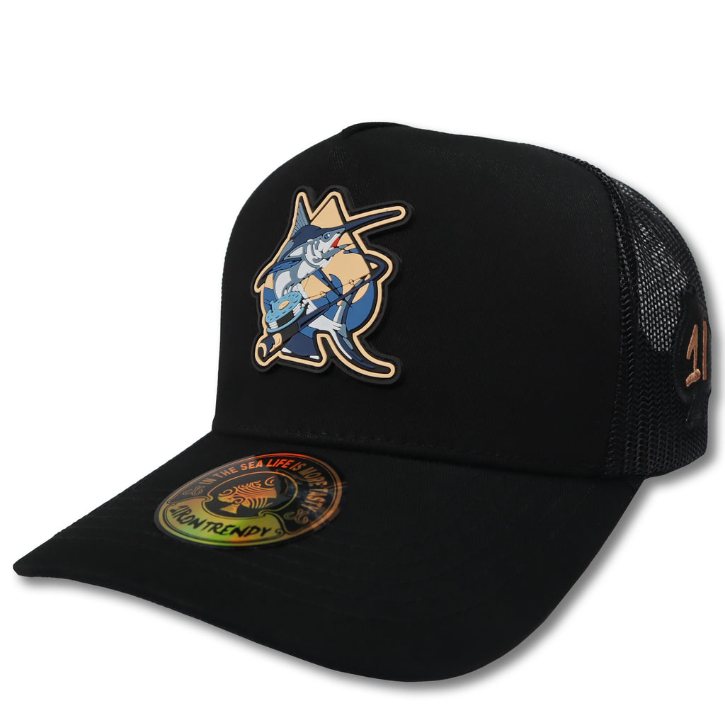 IRON FISHING BLACK MESH