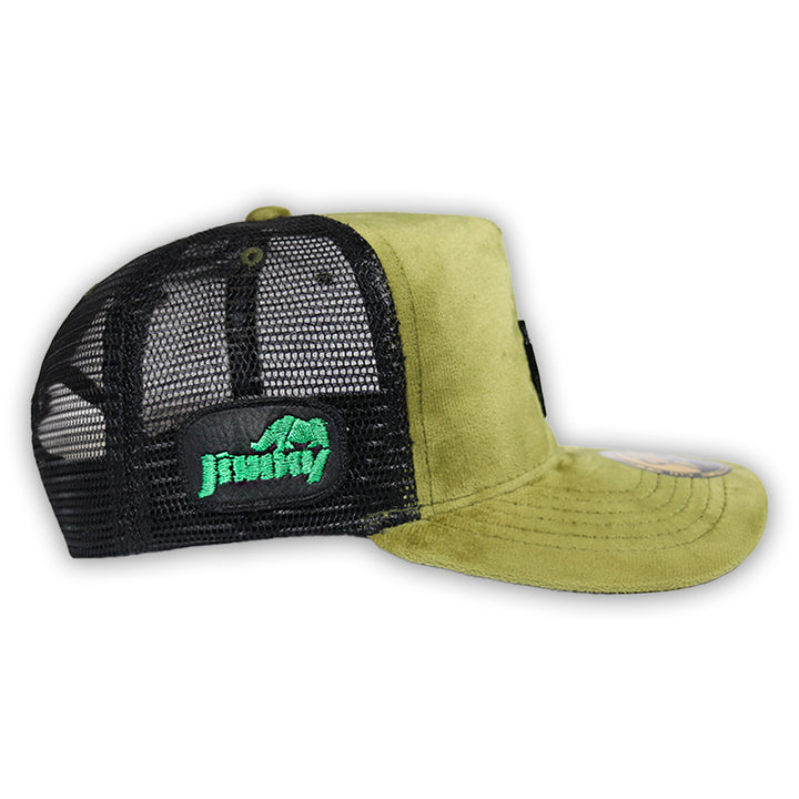 GORRA JA HATS JEEP GAMUZA VERDE