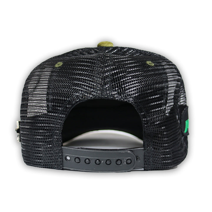 GORRA JA HATS JEEP GAMUZA VERDE