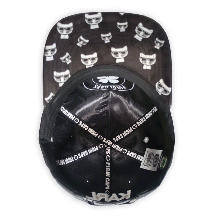 GORRA PIGUI CAPS KARL BLACK