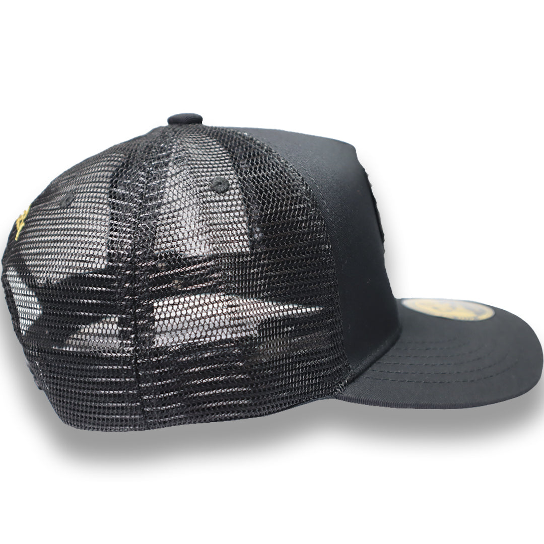 JA HATS LEON BLACK CAP