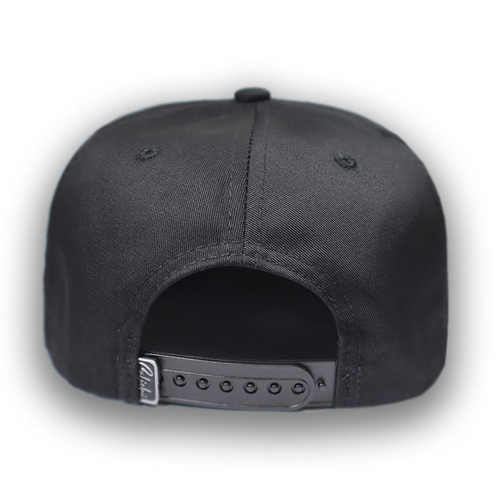 GORRA CULICHICAPS TRACTOR NEGRA VISERA CURVA DE VINIPIEL