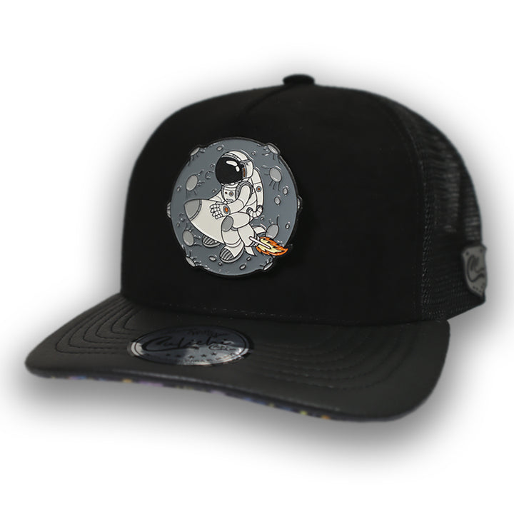 GORRA CULICHICAPS THE MOON BLACK TRUCKER