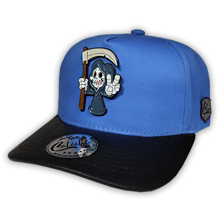 GORRA CULICHI CAPS DEAD SKULL BLUE