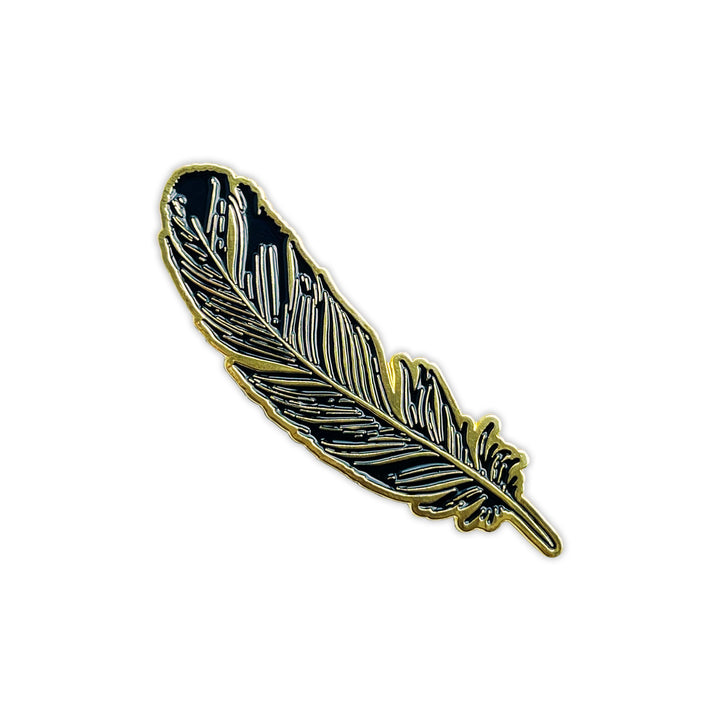 PIN GOLD FEATHER