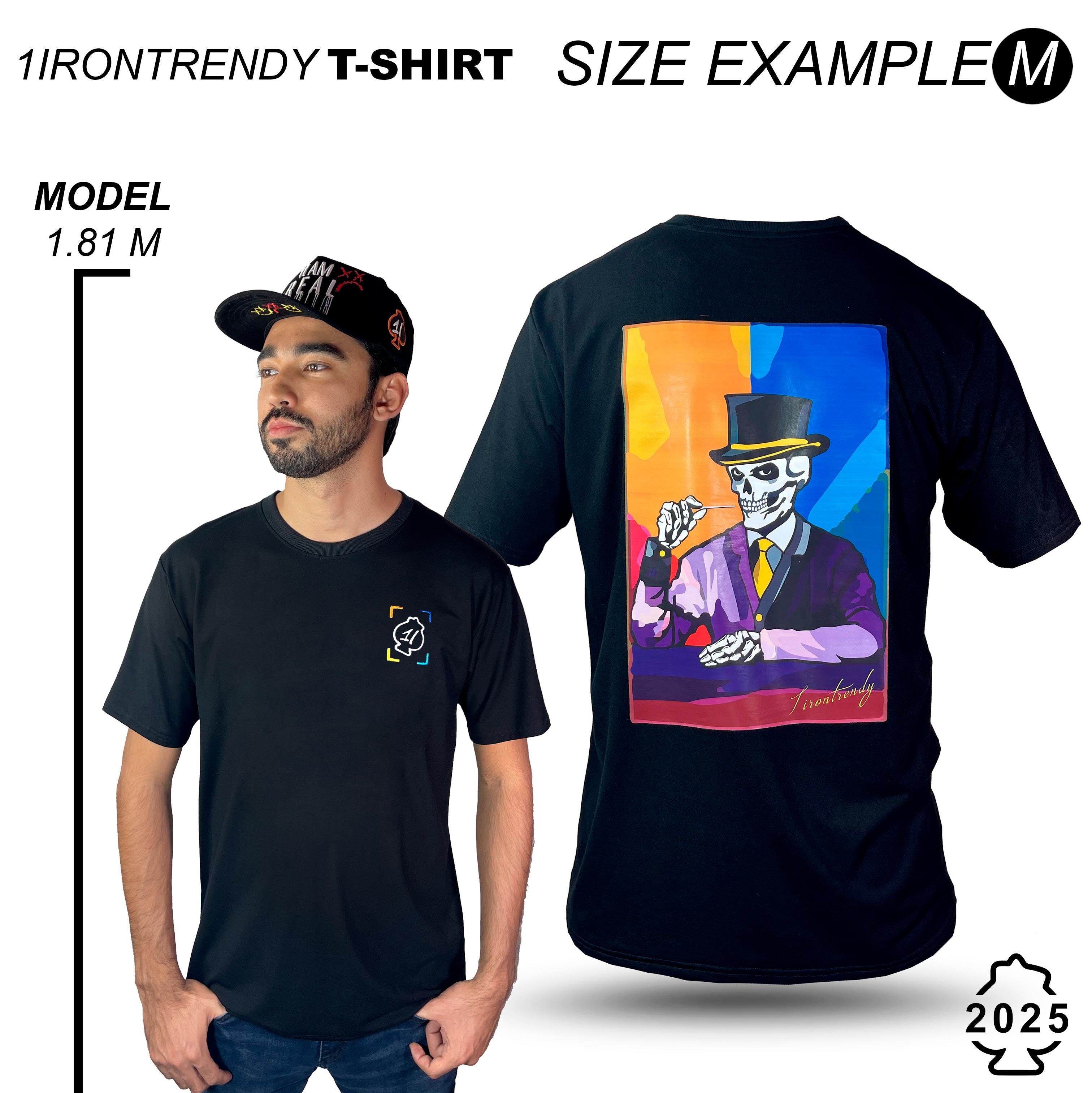 PLAYERA ARTIST SKULL