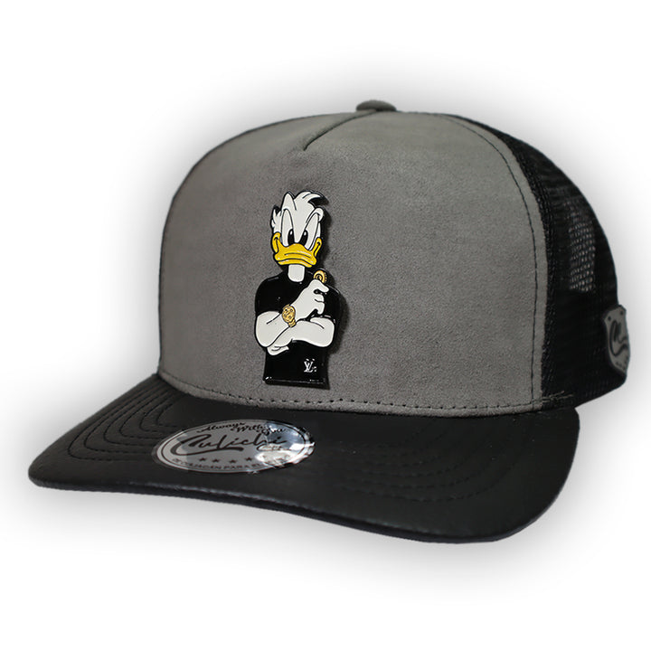 GORRA CULICHI CAPS DUCK COIN GRAY TRUCKER