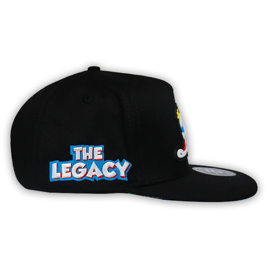 GORRA LA OFFICE PITUFO EL LEGADO NEGRA
