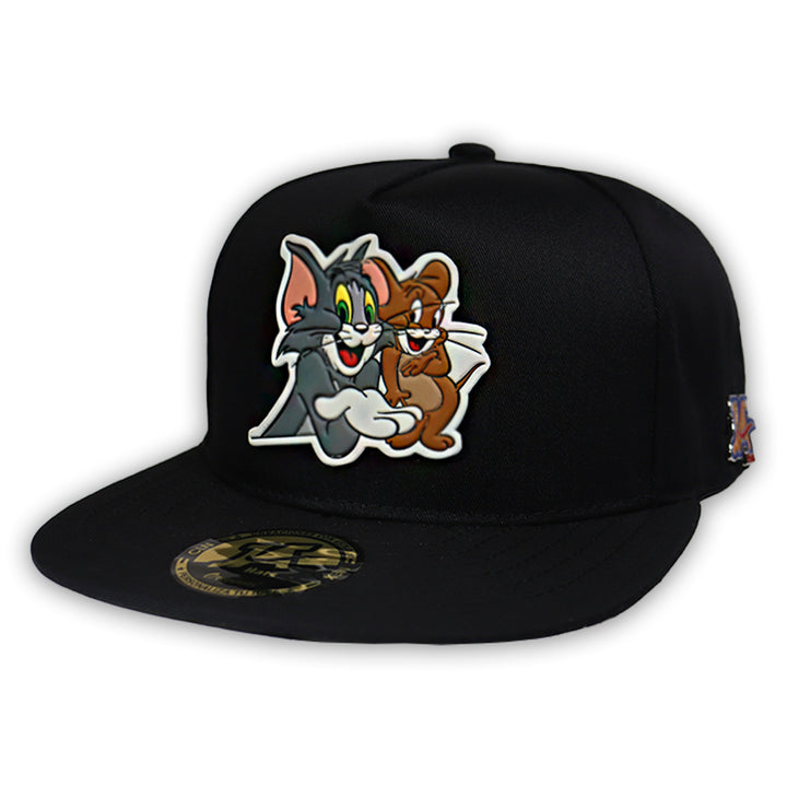 GORRA TOM JERRY GABARDINA NEGRA