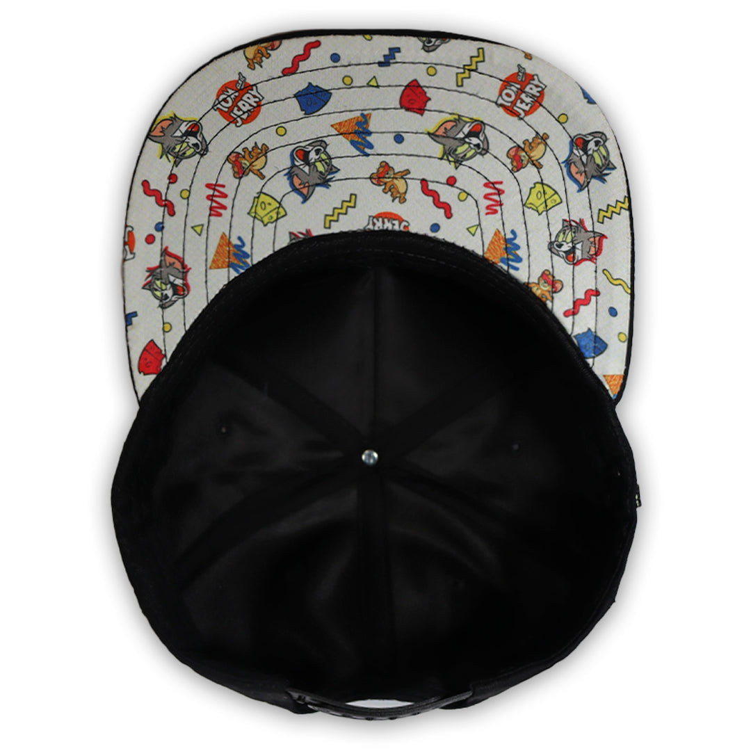 GORRA TOM JERRY GABARDINA NEGRA