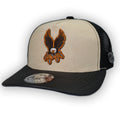 GORRA CULICHI CAPS EL HALCON BEIGE TRUCKER GOMA
