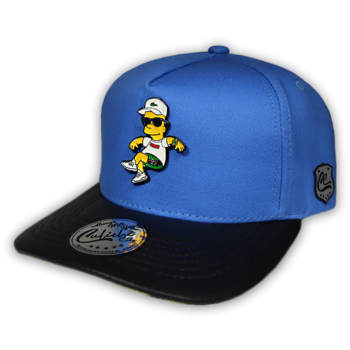 GORRA CULICHI CAPS BAD BOY PLACA BLUE