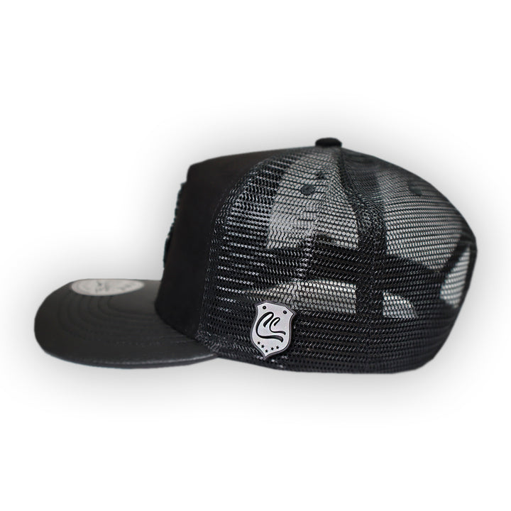 GORRA CULICHICAPS DUCK COIN BLACK TRUCKER