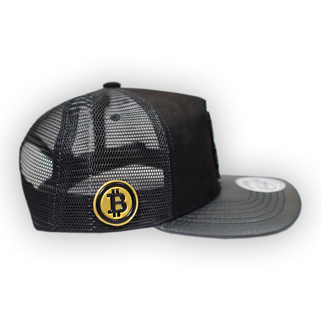 GORRA CULICHICAPS DUCK COIN BLACK TRUCKER