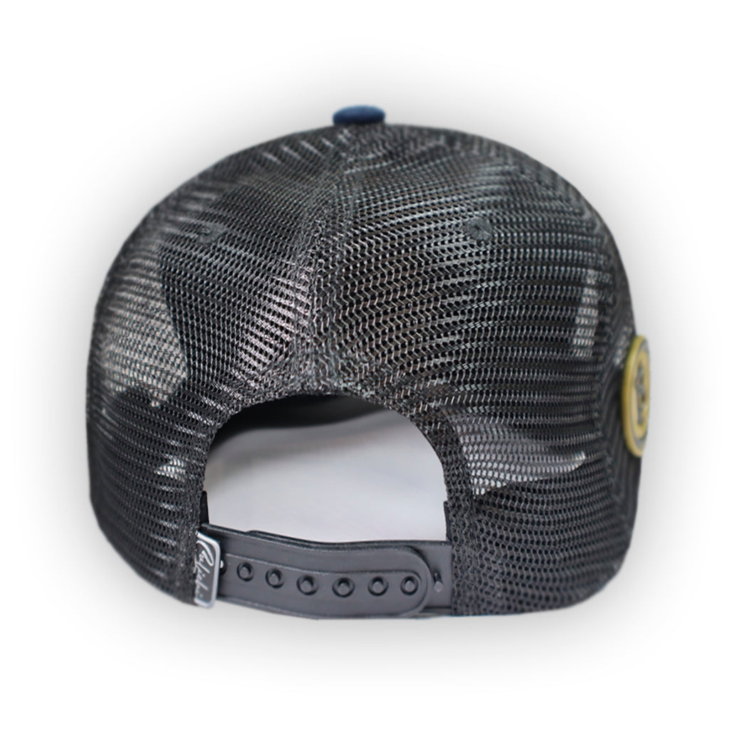 GORRA CULICHI CAPS DUCK COIN BLUE TRUCKER