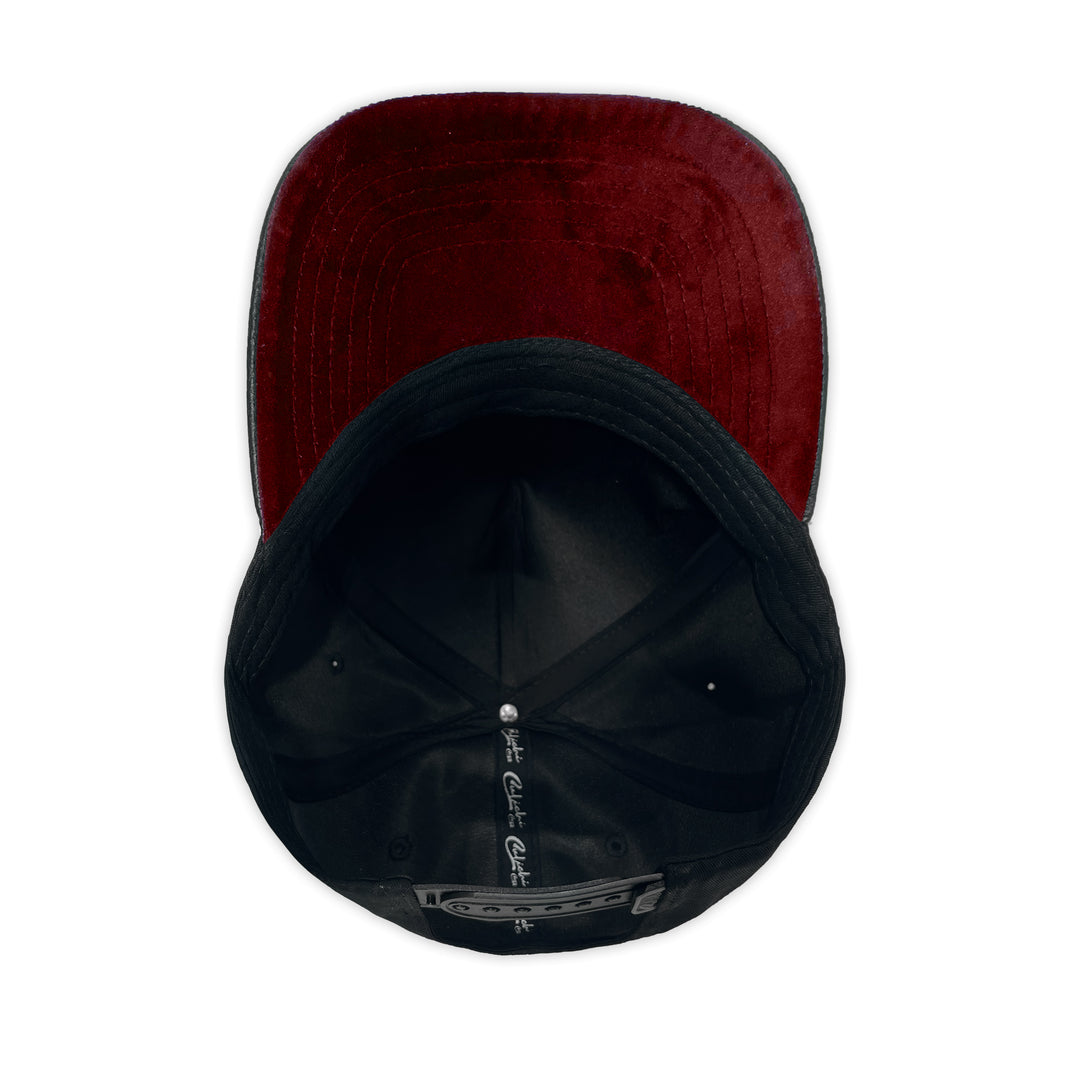 Gorra Culichi Caps Chivas Goma Gabardina Negra