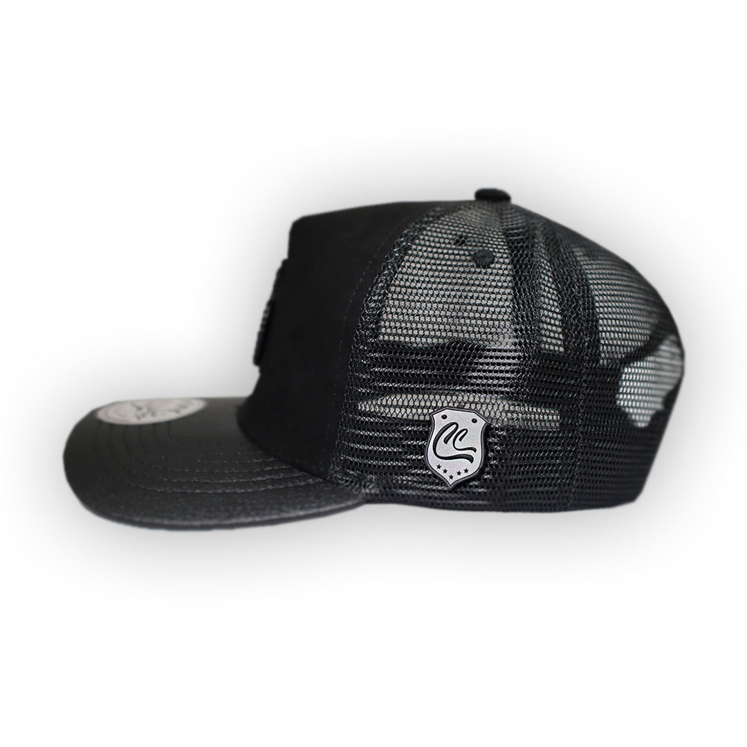 GORRA CULICHICAPS EL TRACTOR BLACK TRUCKER