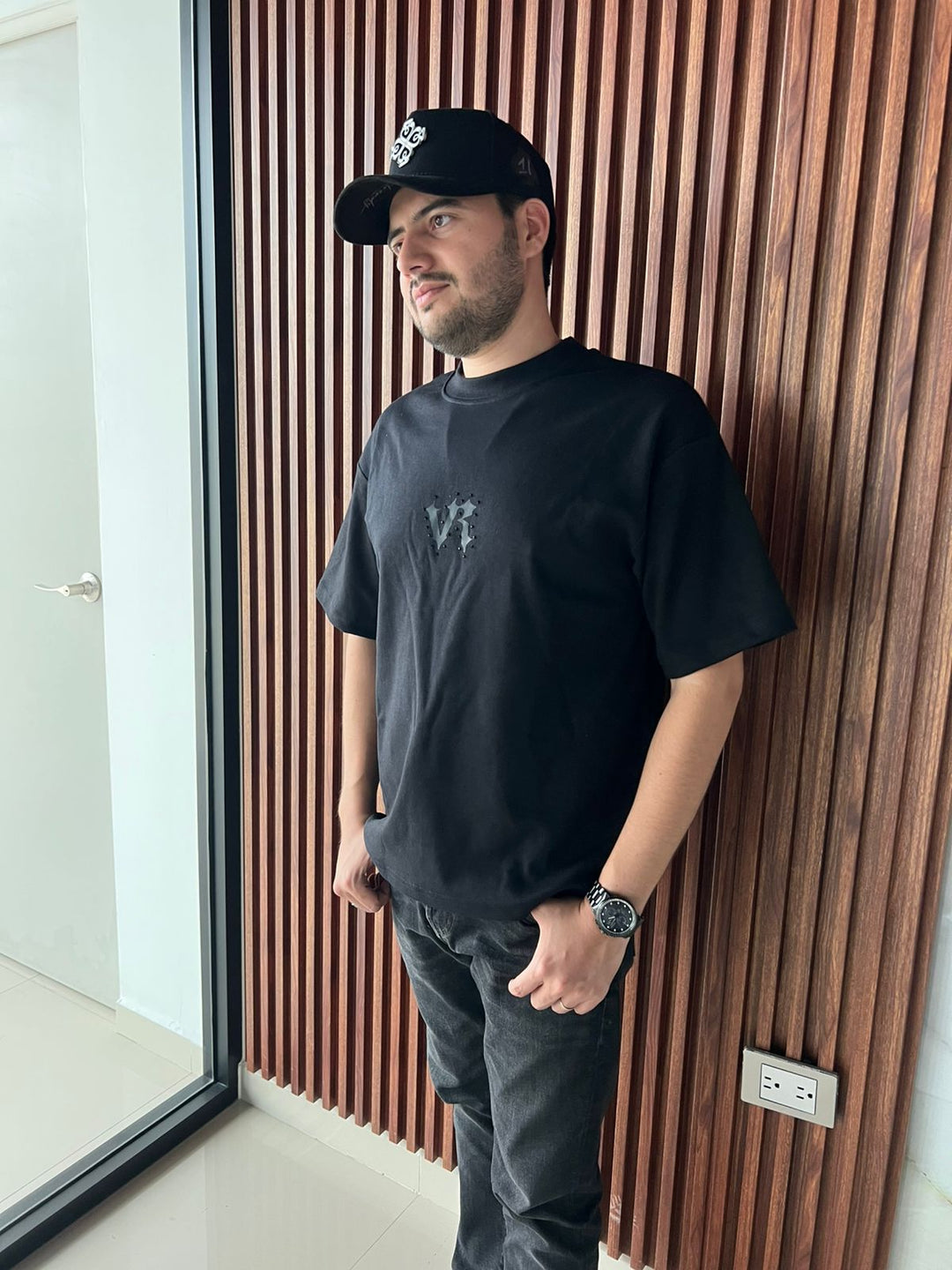 PLAYERA VLAIR TOTAL BLACK