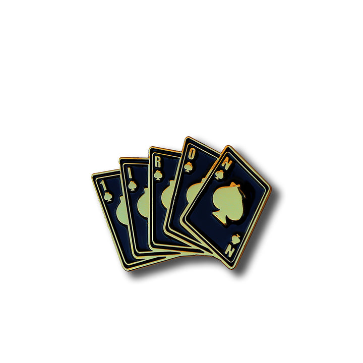 Poker Gold Pin