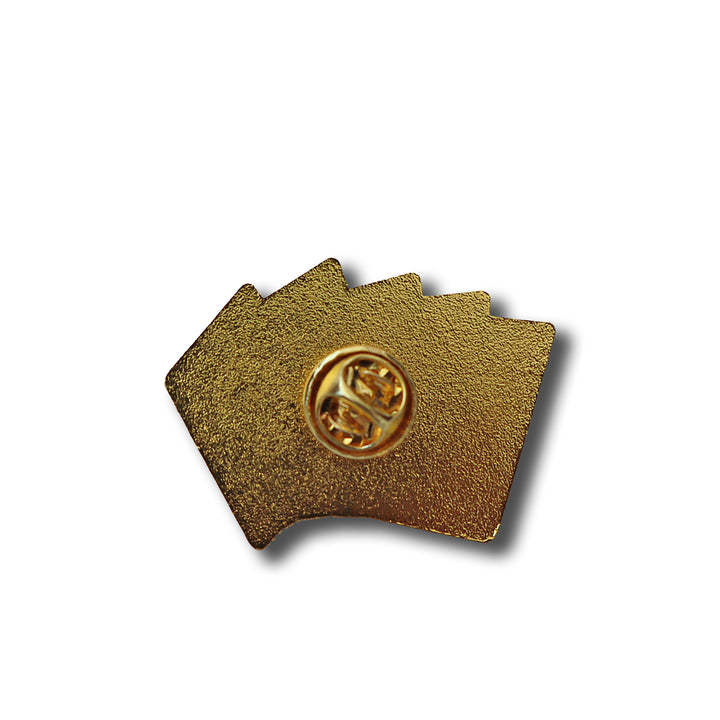 Poker Gold Pin