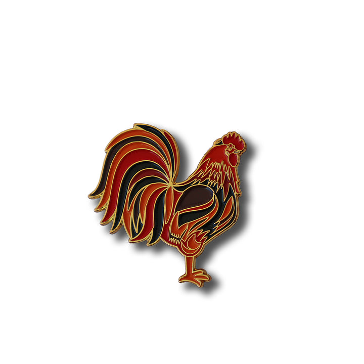 Rooster Pin